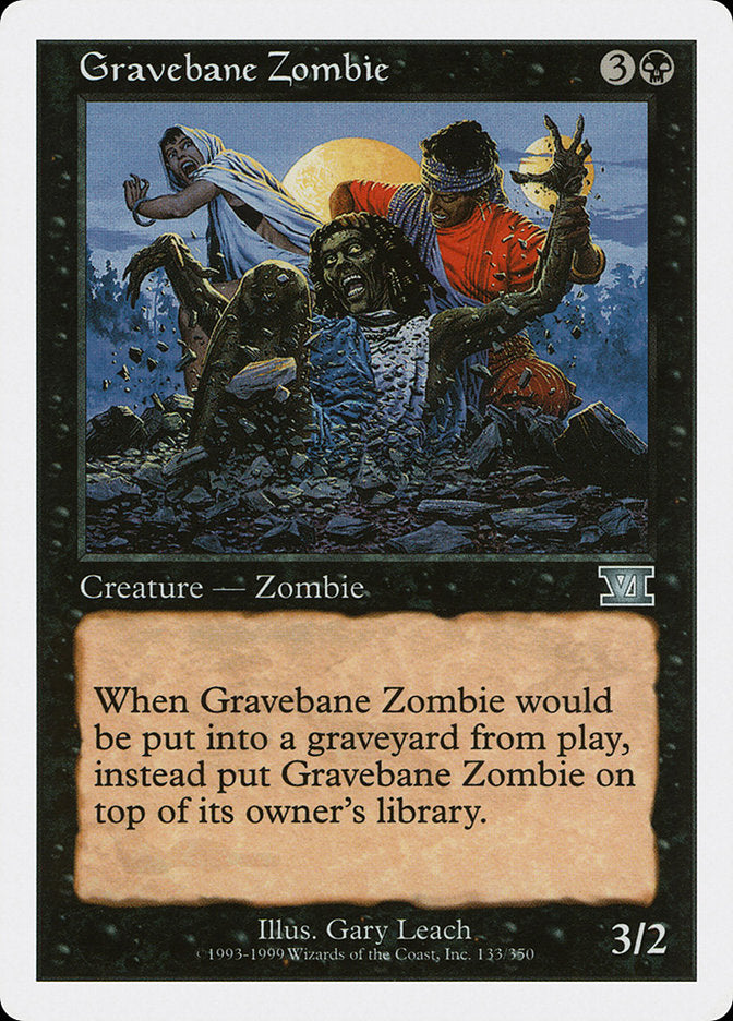Gravebane Zombie (133) [Classic Sixth Edition] | Odin's Place