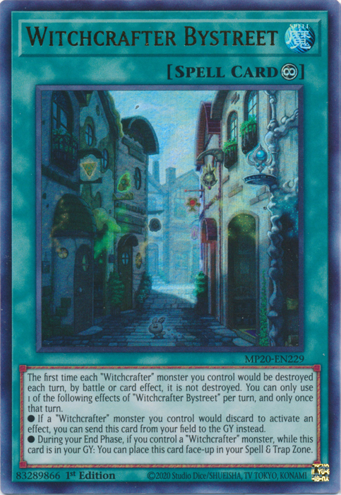 Witchcrafter Bystreet [MP20-EN229] Ultra Rare | Odin's Place