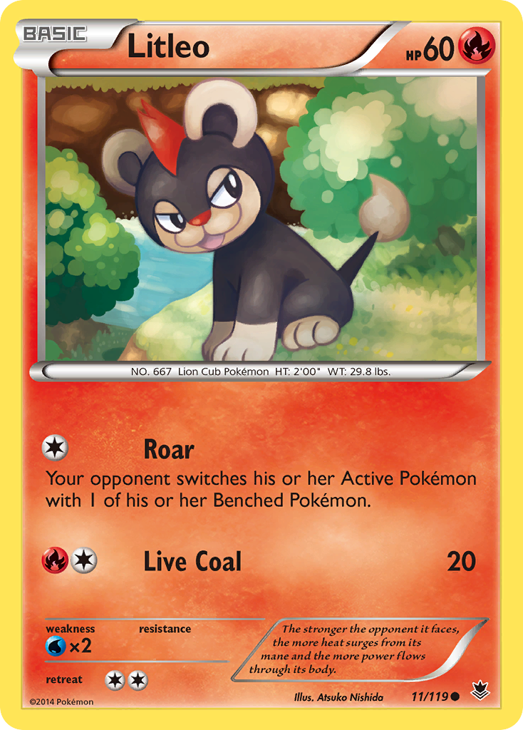 Litleo (11/119) [XY: Phantom Forces] | Odin's Place