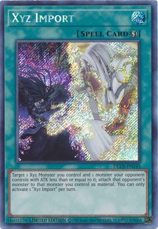 Xyz Import [DLCS-EN145] Secret Rare | Odin's Place