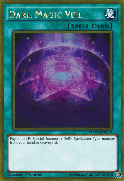 Dark Magic Veil [MVP1-ENG19] Gold Rare | Odin's Place