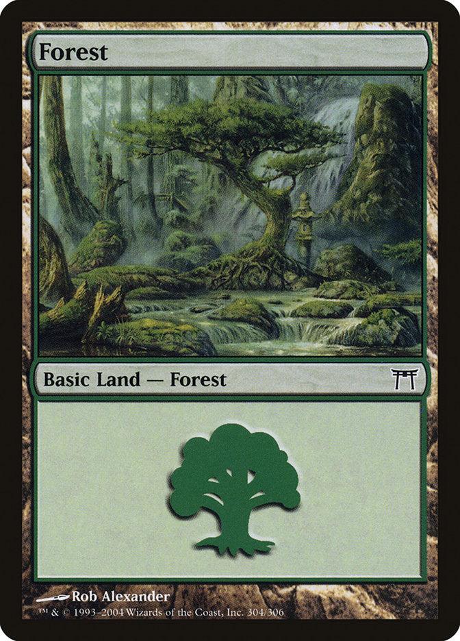 Forest (304) [Champions of Kamigawa] | Odin's Place