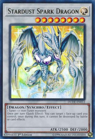 Stardust Spark Dragon [DUDE-EN012] Ultra Rare | Odin's Place