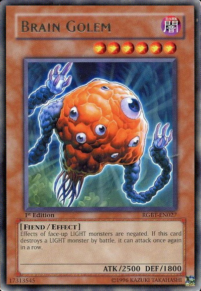 Brain Golem [RGBT-EN027] Rare | Odin's Place
