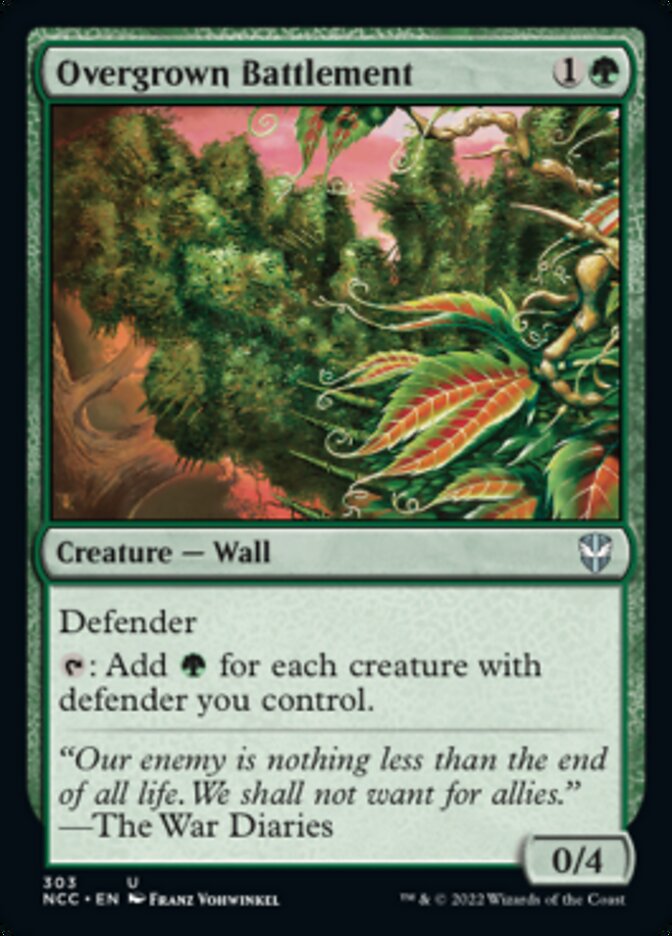 Overgrown Battlement [Streets of New Capenna Commander] | Odin's Place
