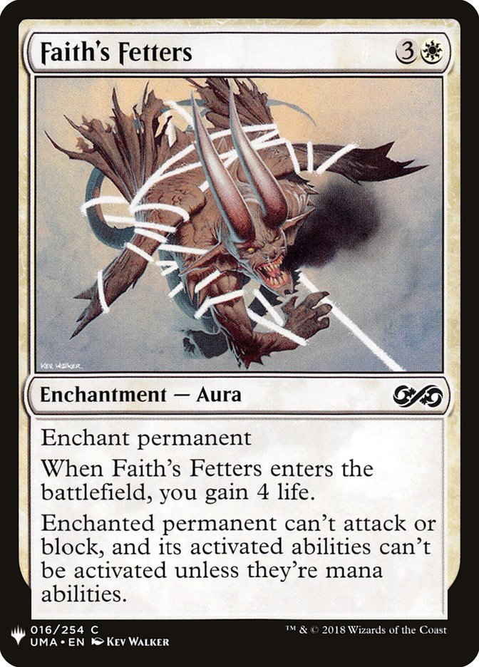 Faith's Fetters [Mystery Booster] | Odin's Place