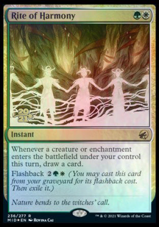 Rite of Harmony [Innistrad: Midnight Hunt Prerelease Promos] | Odin's Place