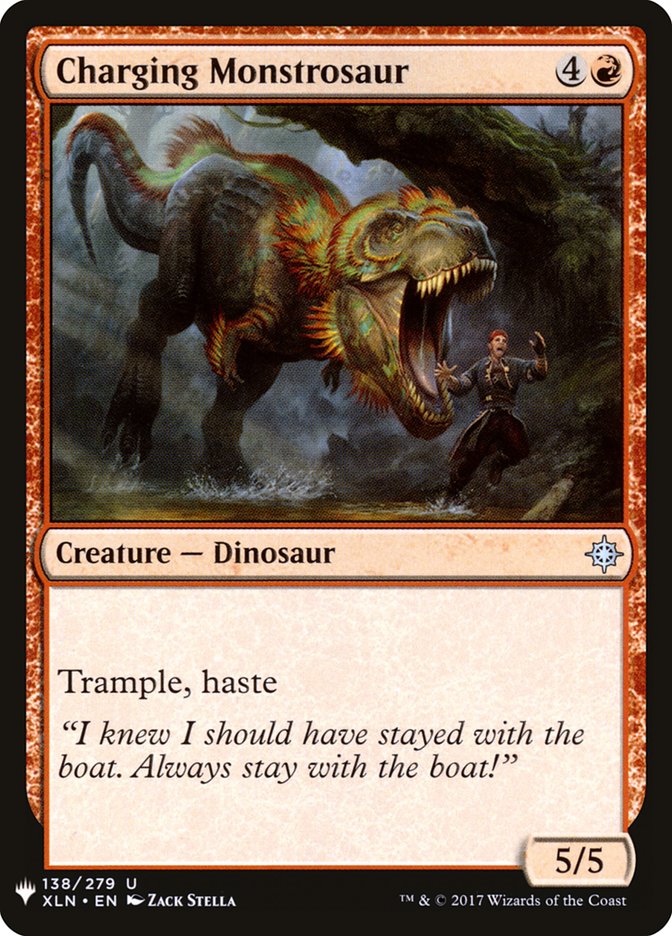 Charging Monstrosaur [Mystery Booster] | Odin's Place