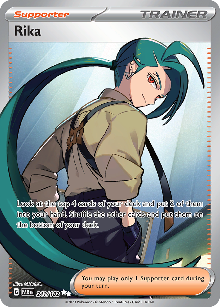 Rika (241/182) [Scarlet & Violet: Paradox Rift] | Odin's Place