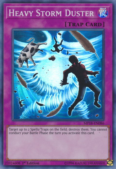 Heavy Storm Duster [MP18-EN086] Super Rare | Odin's Place