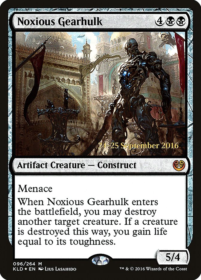 Noxious Gearhulk (96) [Kaladesh Prerelease Promos] | Odin's Place