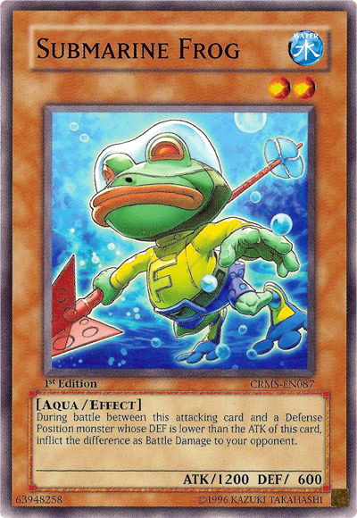 Submarine Frog [CRMS-EN087] Common | Odin's Place