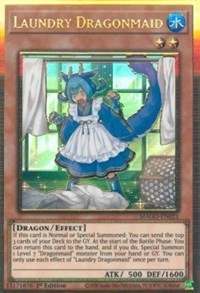 Laundry Dragonmaid [MAGO-EN021] Gold Rare | Odin's Place