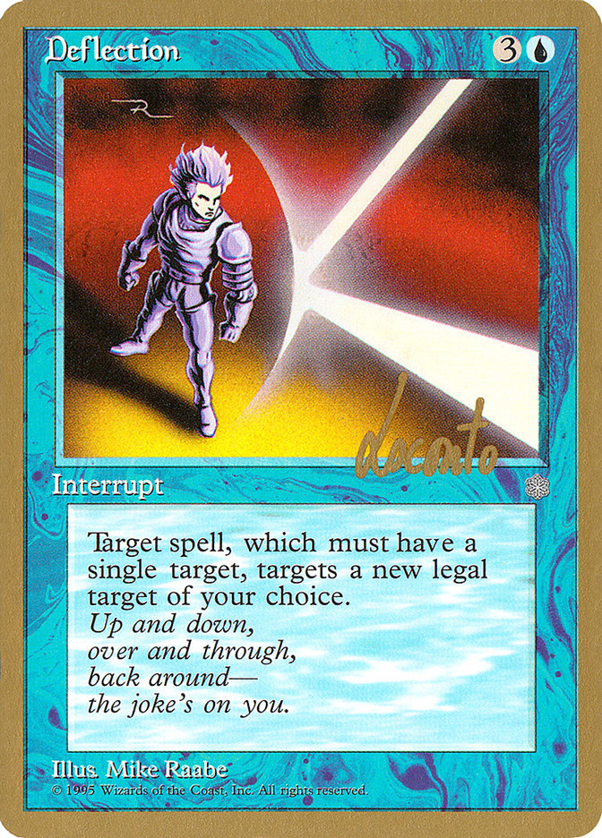 Deflection (Michael Loconto) [Pro Tour Collector Set] | Odin's Place