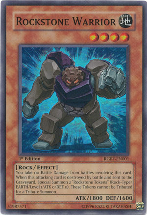 Rockstone Warrior [RGBT-EN001] Super Rare | Odin's Place