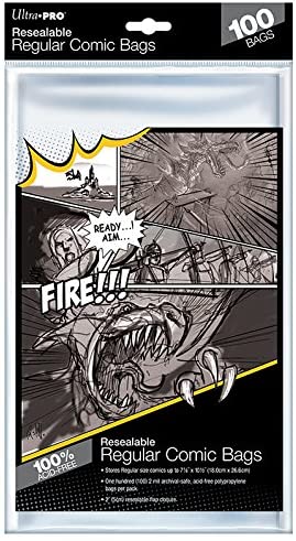 Ultra Pro Resealable Regular Comic Bags | Odin's Place