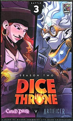 Dice Throne Season Two Cursed Pirate vs. Artificer | Odin's Place