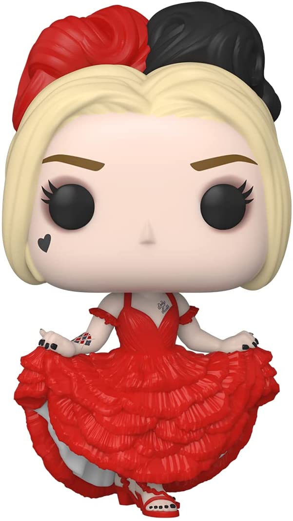 Pop Movies Suicide Squad 2021 Harley Quinn DamDress Vinyl Figure | Odin's Place