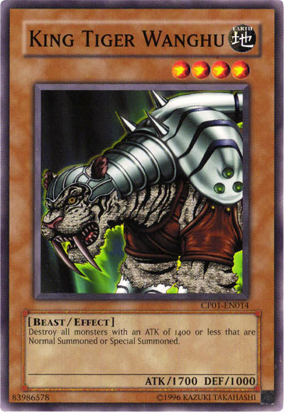 King Tiger Wanghu [CP01-EN014] Common | Odin's Place