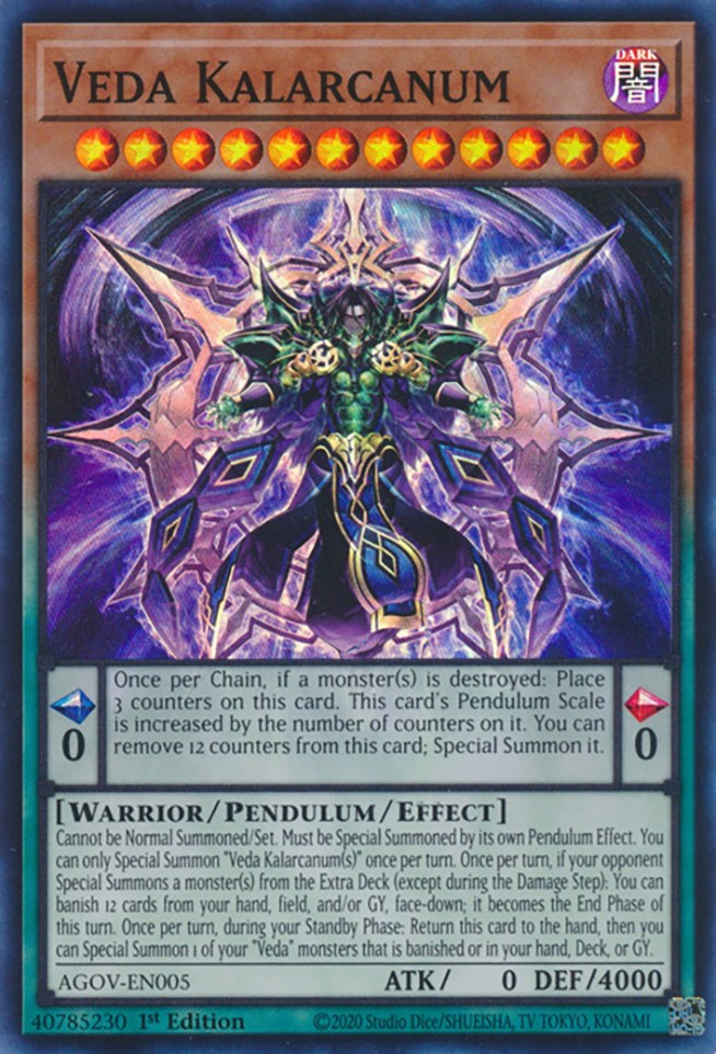Veda Kalarcanum [AGOV-EN005] Super Rare | Odin's Place