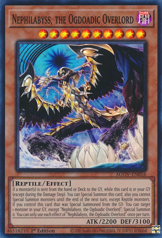 Nephilabyss, the Ogdoadic Overlord [AGOV-EN016] Super Rare | Odin's Place