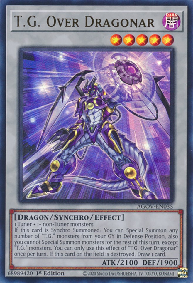 T.G. Over Dragonar [AGOV-EN035] Ultra Rare | Odin's Place