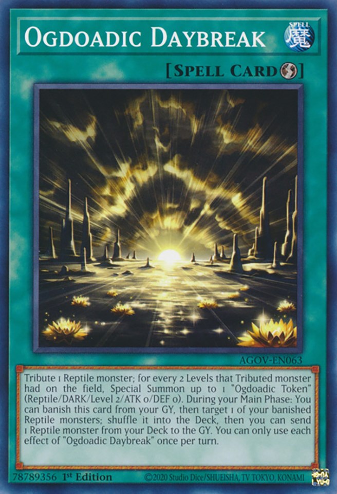 Ogdoadic Daybreak [AGOV-EN063] Common | Odin's Place