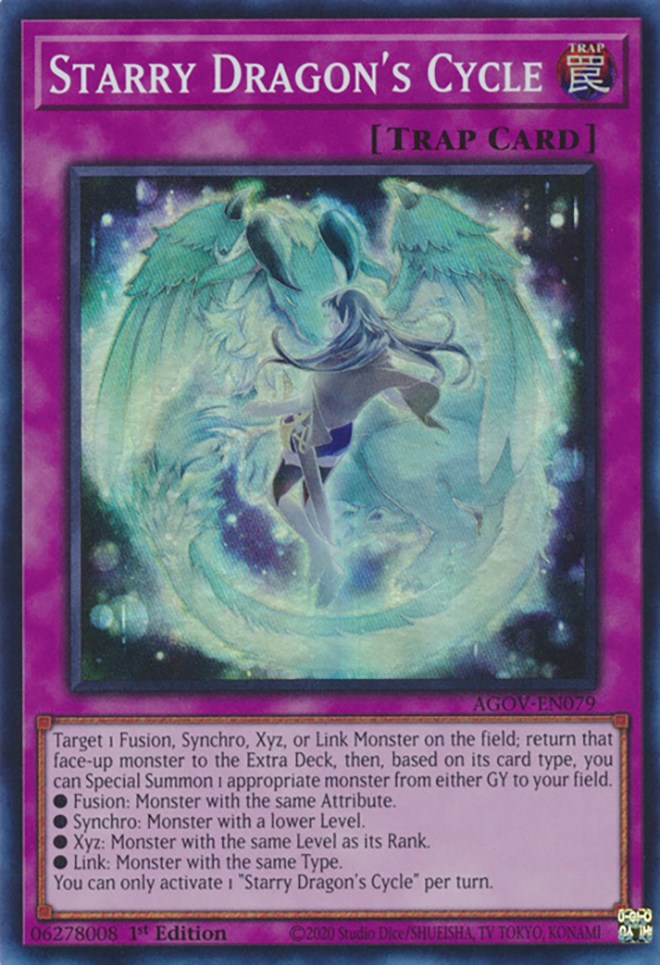Starry Dragon's Cycle [AGOV-EN079] Super Rare | Odin's Place