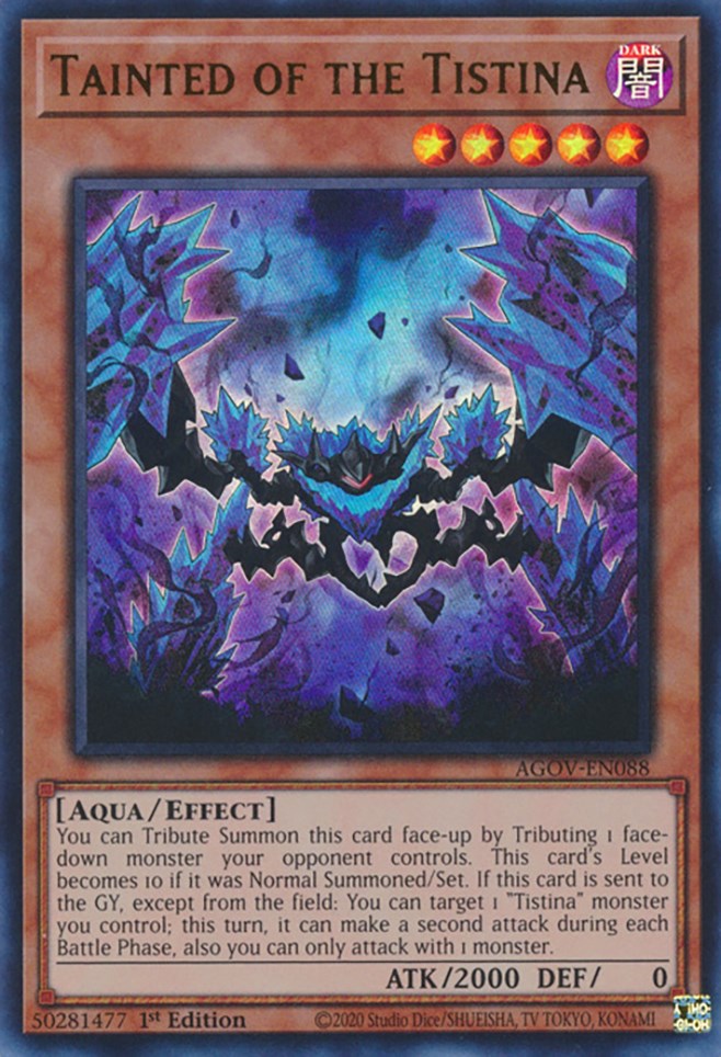 Tainted of the Tistina [AGOV-EN088] Ultra Rare | Odin's Place