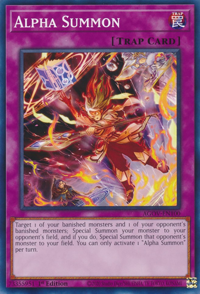 Alpha Summon [AGOV-EN100] Common | Odin's Place