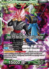 Zamasu & Goku Black // Zamasu & SS Rose Goku Black, Humanity's Destruction (BT23-072) [Perfect Combination] | Odin's Place