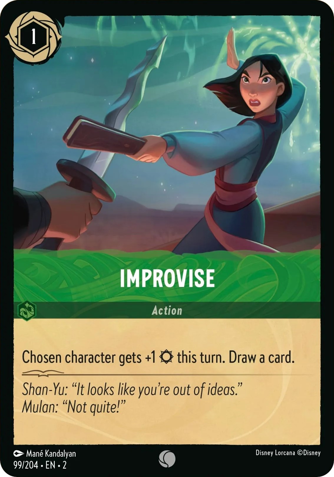 Improvise (99/204) [Rise of the Floodborn] | Odin's Place