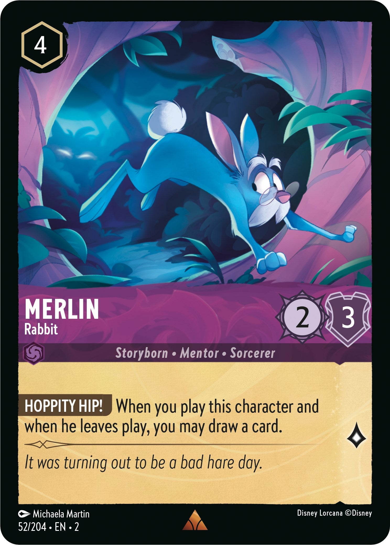 Merlin - Rabbit (52/204) [Rise of the Floodborn] | Odin's Place
