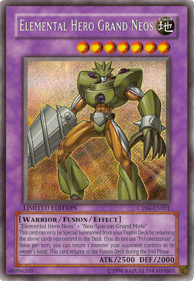 Elemental Hero Grand Neos [CT04-EN001] Secret Rare | Odin's Place
