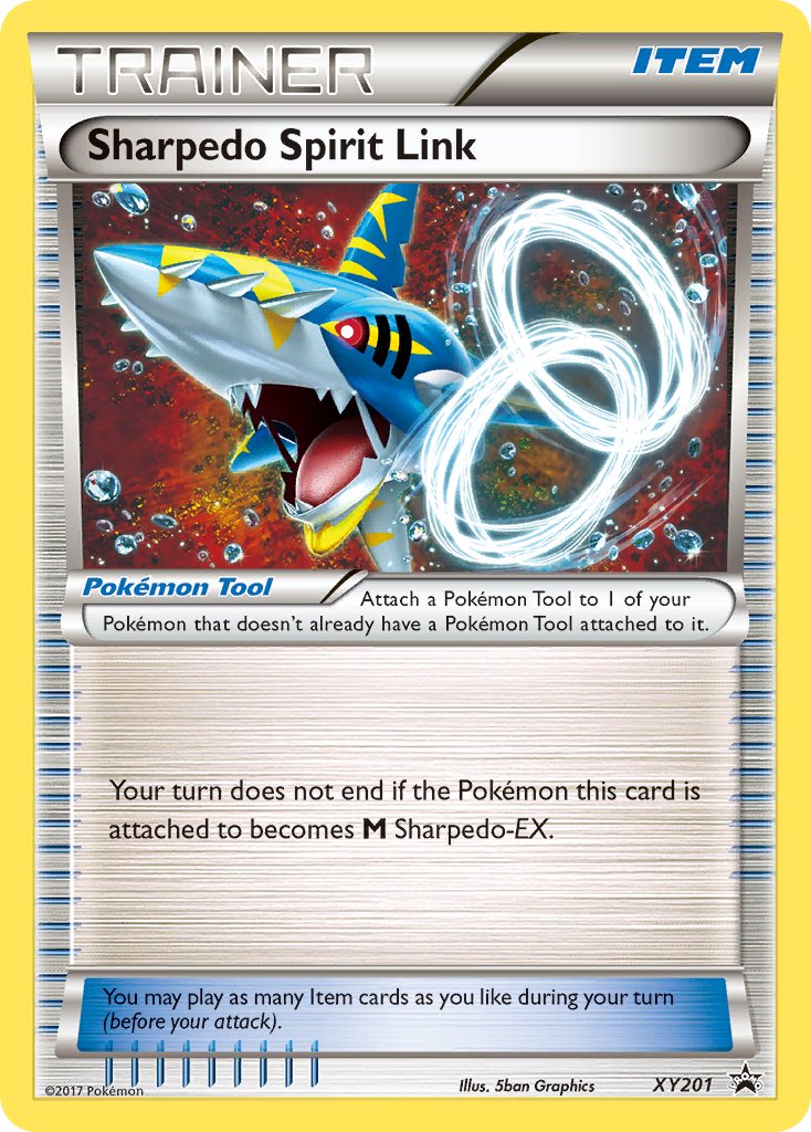 Sharpedo Spirit Link (XY201) [XY: Black Star Promos] | Odin's Place