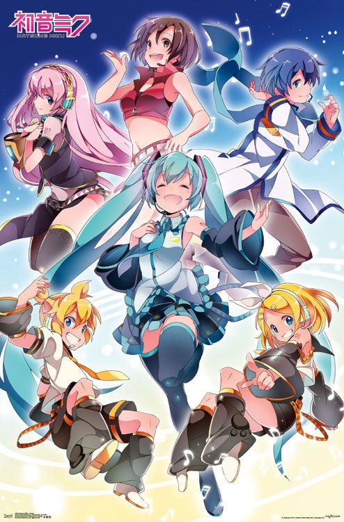 Poster: Hatsune Miku Group | Odin's Place
