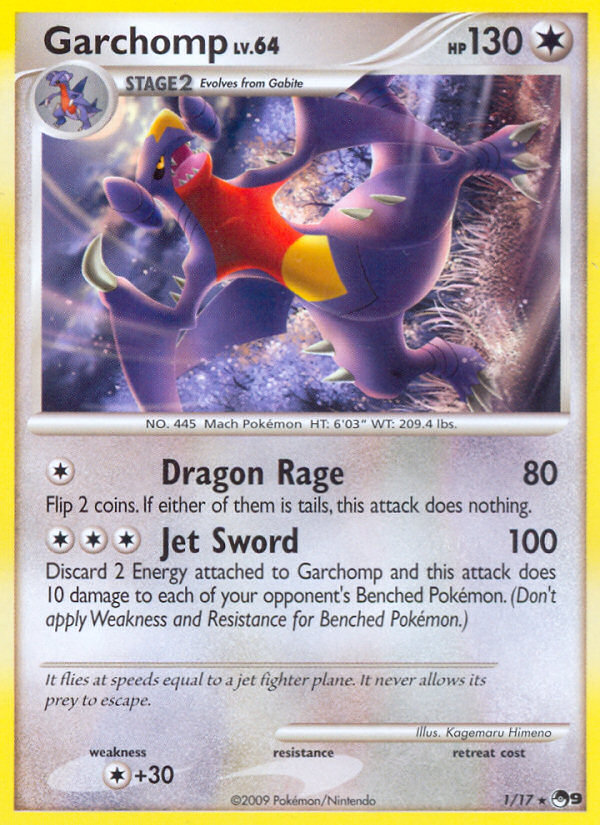Garchomp (1/17) [POP Series 9] | Odin's Place