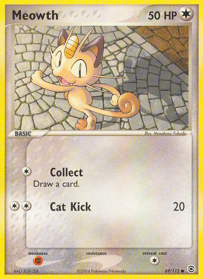 Meowth (69/112) [EX: FireRed & LeafGreen] | Odin's Place