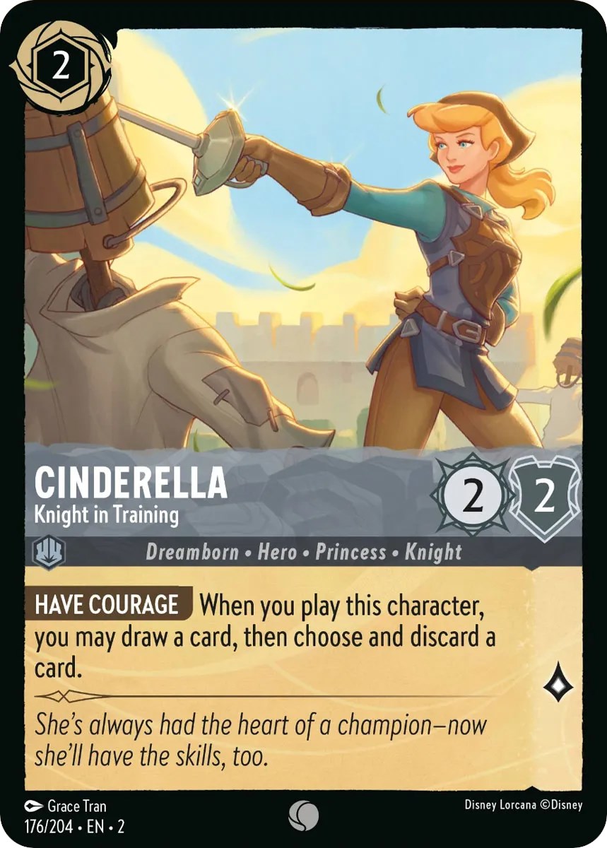 Cinderella - Knight in Training (176/204) [Rise of the Floodborn] | Odin's Place