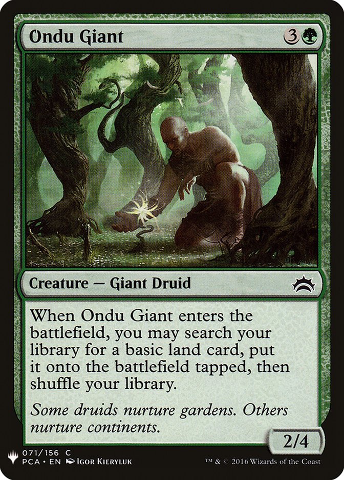 Ondu Giant [Mystery Booster] | Odin's Place