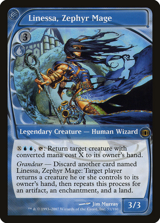 Linessa, Zephyr Mage (51) [Future Sight] | Odin's Place