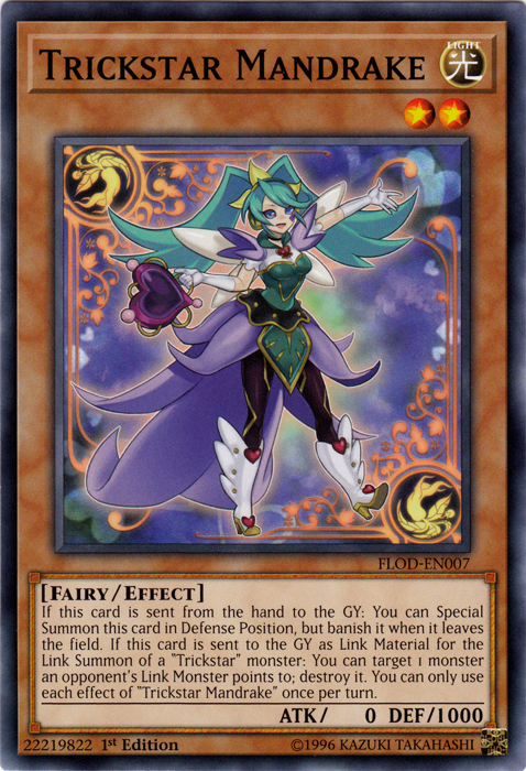 Trickstar Mandrake [FLOD-EN007] Common | Odin's Place