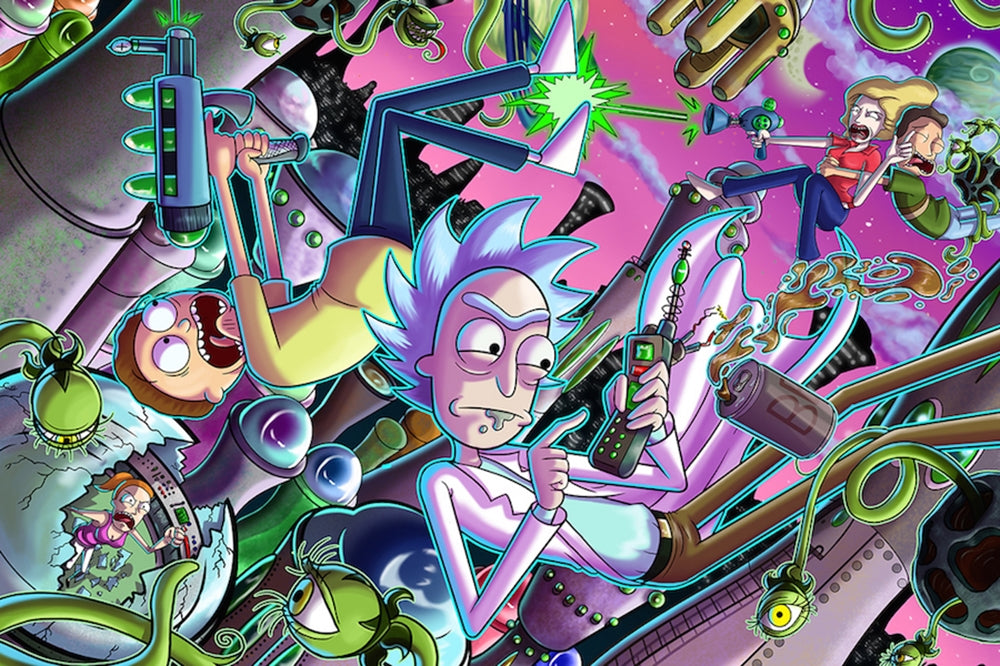 Poster: Rick and Morty Chaos | Odin's Place