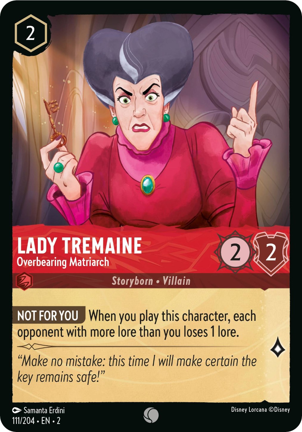 Lady Tremaine - Overbearing Matriarch (111/204) [Rise of the Floodborn] | Odin's Place