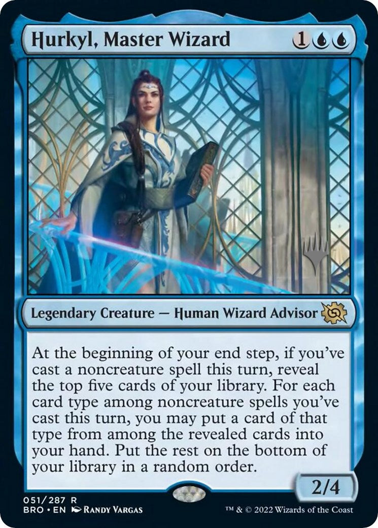 Hurkyl, Master Wizard (Promo Pack) [The Brothers' War Promos] | Odin's Place