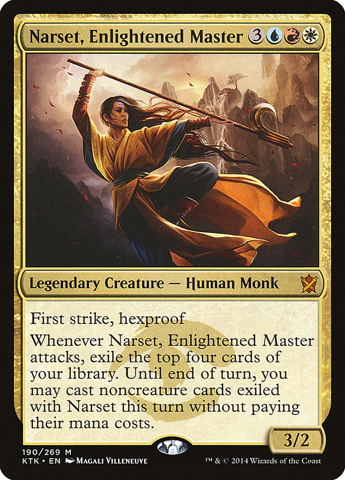 Narset, Enlightened Master (190) [Khans of Tarkir] | Odin's Place