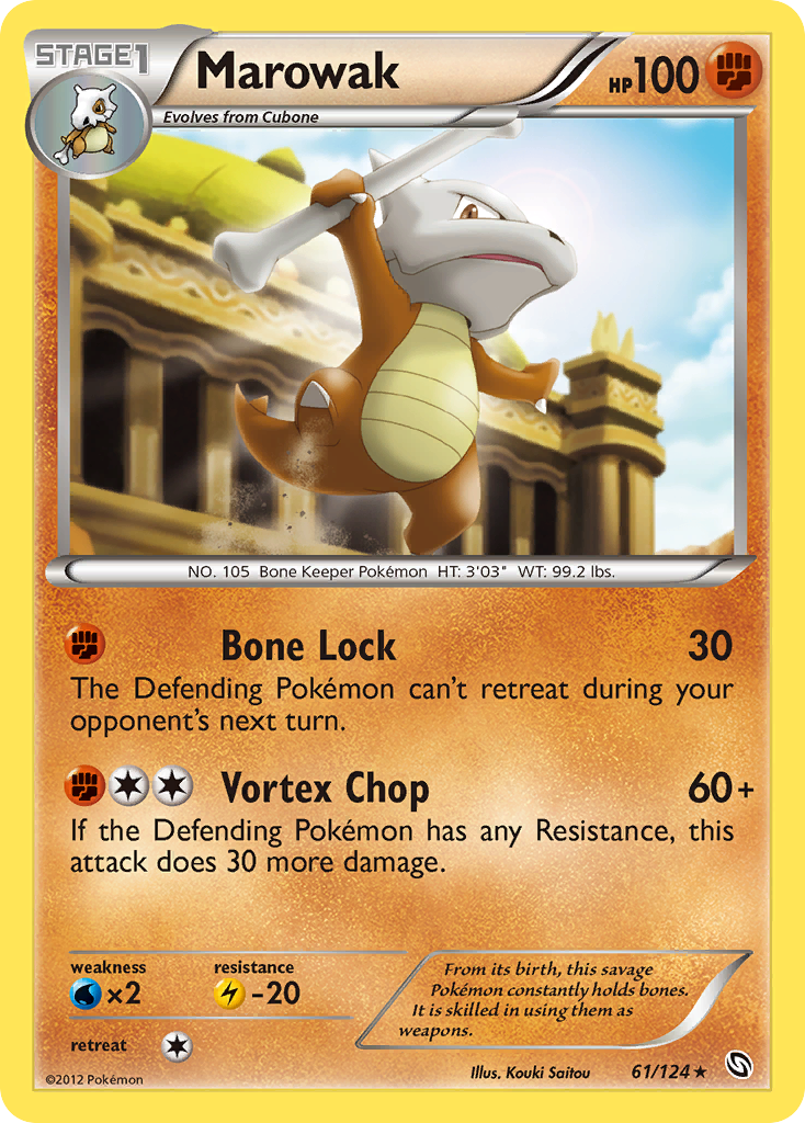Marowak (61/124) [Black & White: Dragons Exalted] | Odin's Place