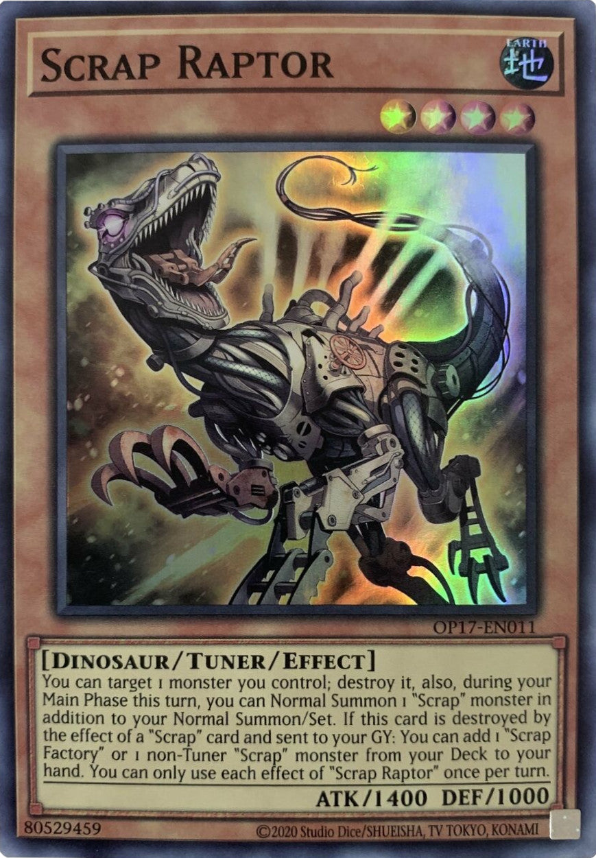 Scrap Raptor [OP17-EN011] Super Rare | Odin's Place