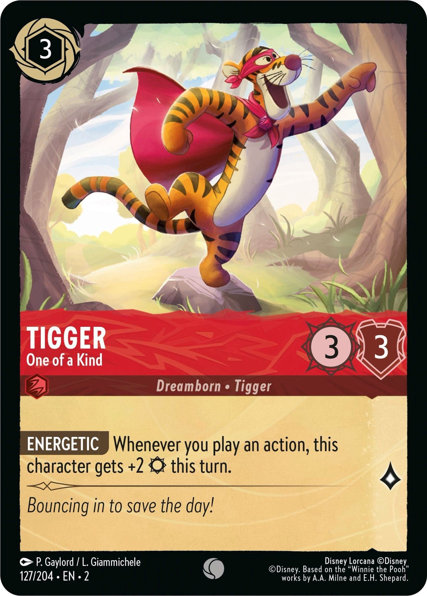 Tigger - One of a Kind (127/204) [Rise of the Floodborn] | Odin's Place