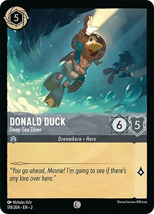 Donald Duck - Deep-Sea Diver (178/204) [Rise of the Floodborn] | Odin's Place